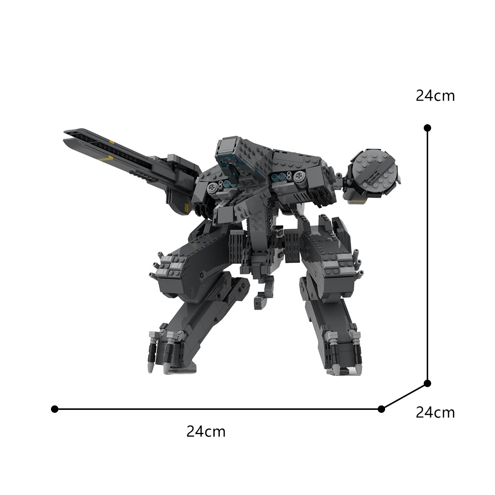 ZITIANYOUBUILD Mecha with Support Base 1883 Pieces from Video Game