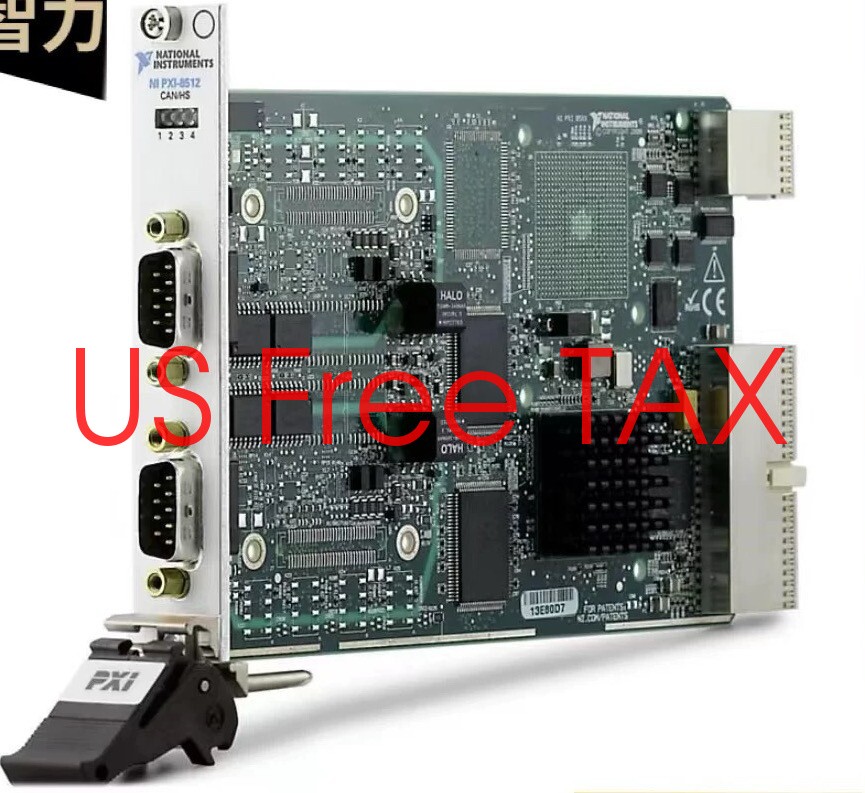 NEW National Instruments PXI-8512 PXI 8512 Dual Port CAN HS/FD Interface Module