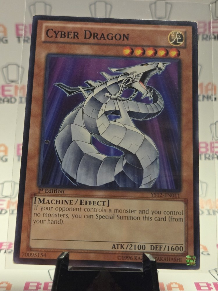 Cyber Dragon YS12-EN011 Xyz Symphony 1st Ed Rare Card