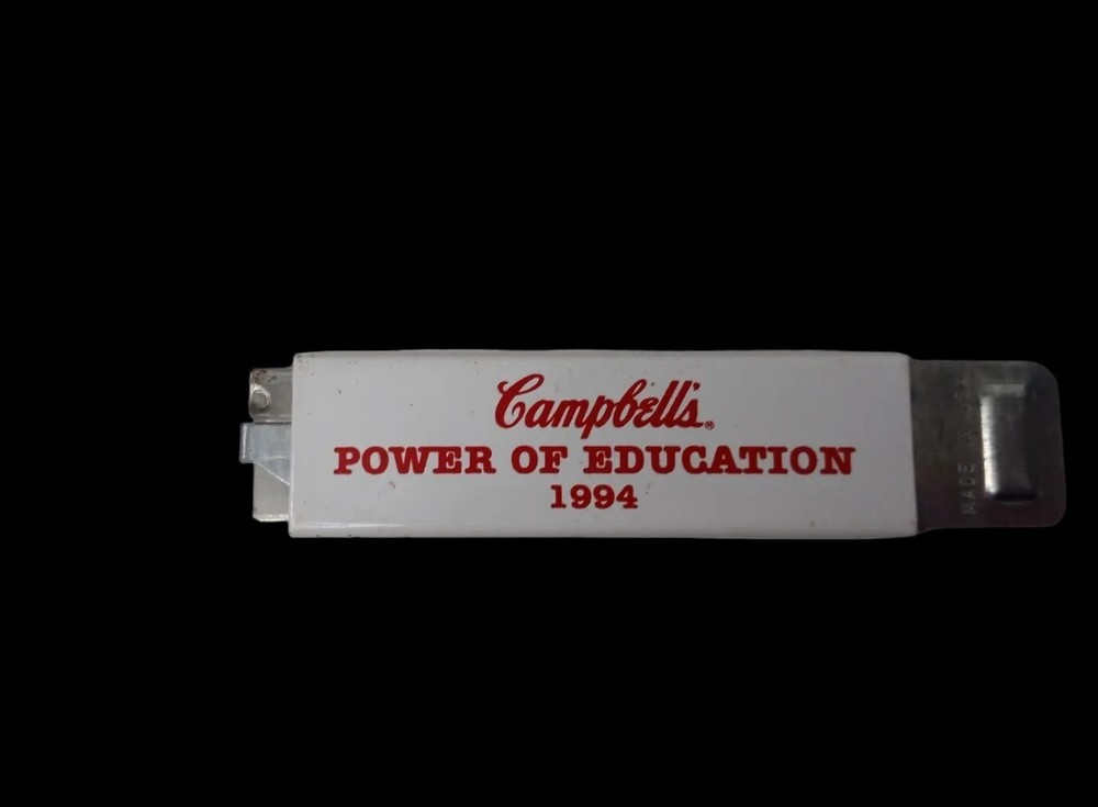 Vintage Campbell's Soup 1994 Box Cutter Advertising Made in USA