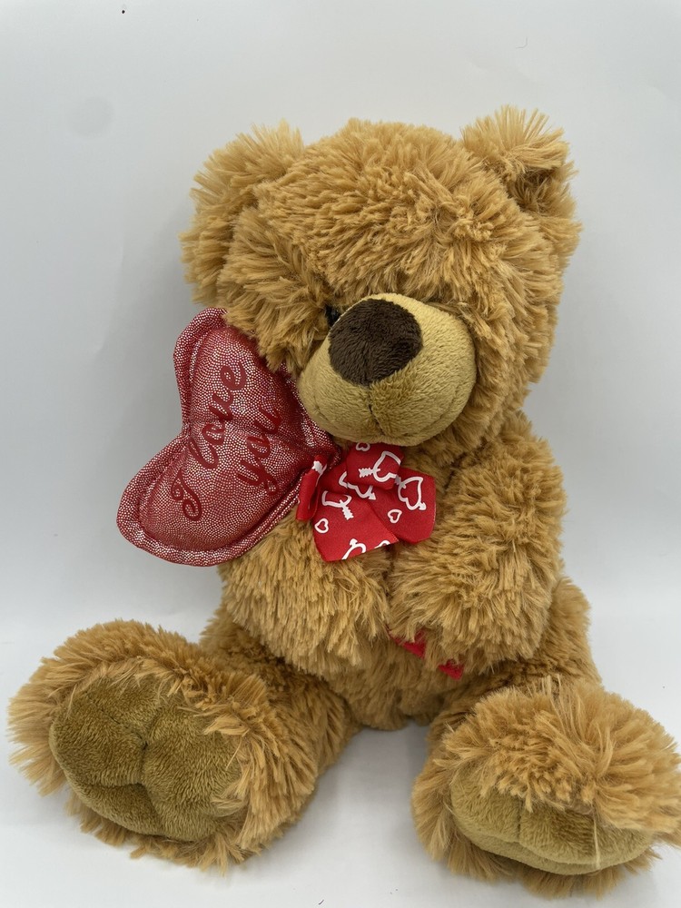 Seasonal Sensations I Love You Bear Plush Stuffed Animal Valentines Day 13