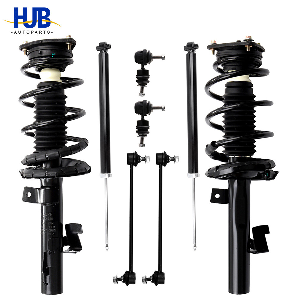 Front Struts + Rear Shock Absorbers + Sway Bars For 2004-2009 Mazda 5 Mazda 3