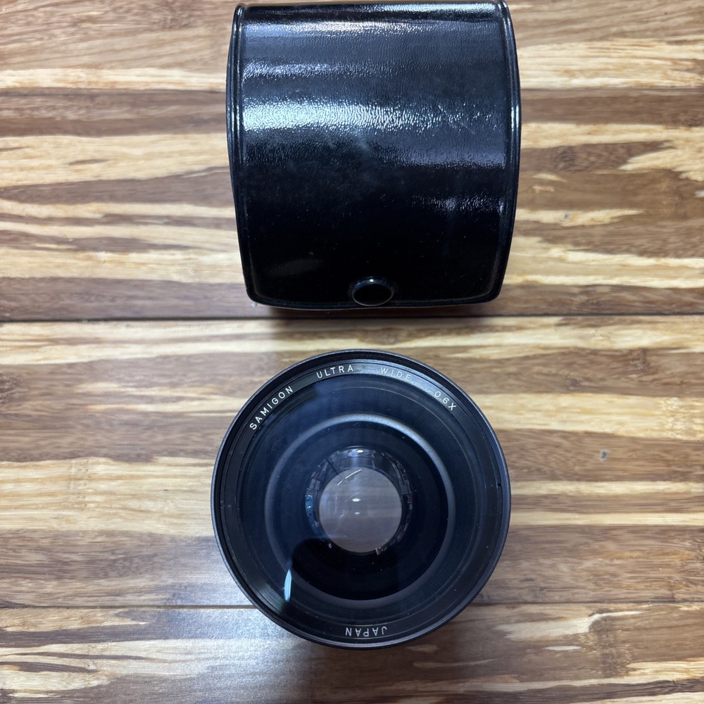 Samigon Ultra Wide 0.6X Camera Lens/ Macro +8/ With Case