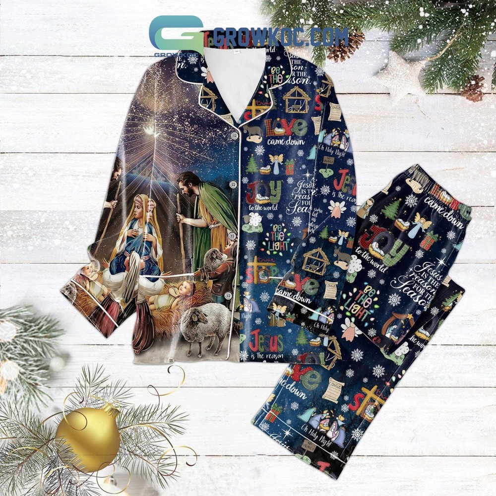 Jesus Is A Reason For The Season Be The Light Joy To The World Christmas Silk Pa