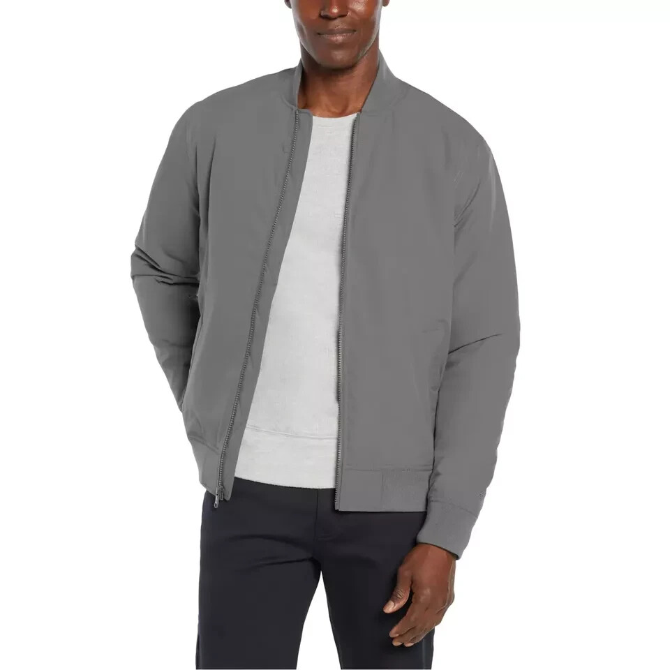 Banana Republic Gray Bomber Jacket for Men Size M