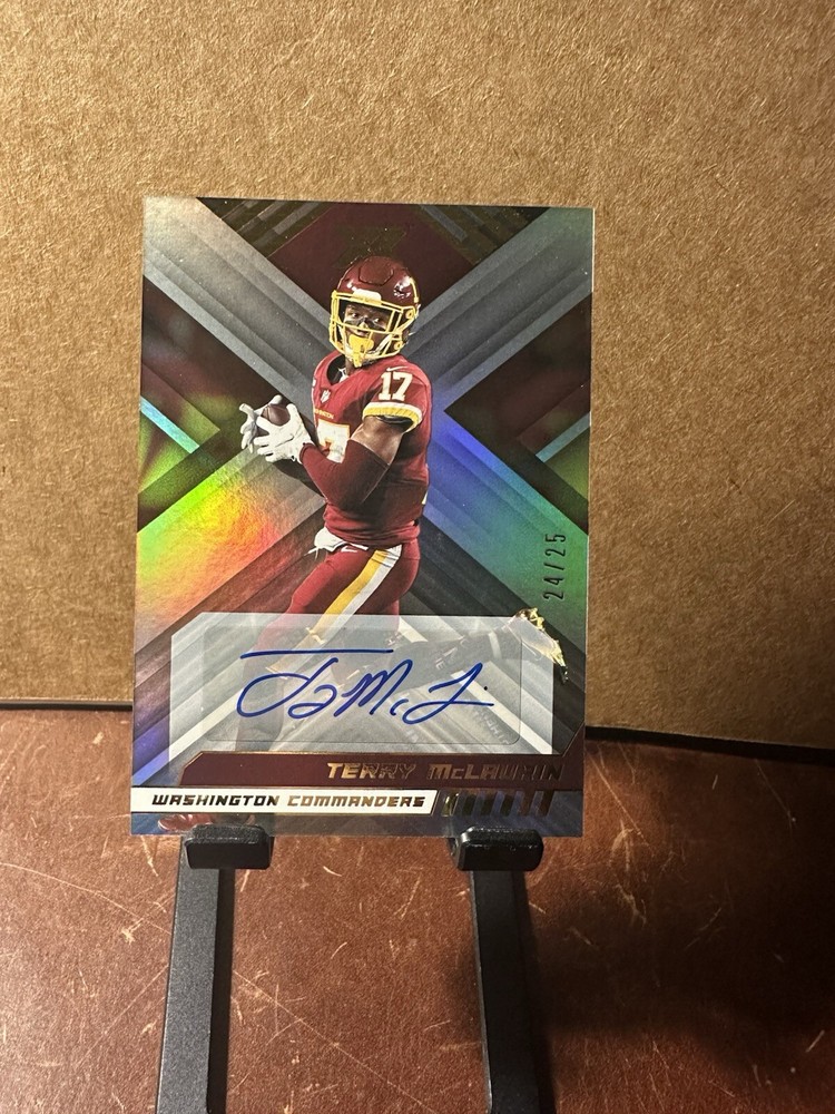 SSP 2022 Panini Xr Terry McLaurin Autograph Card 24/25