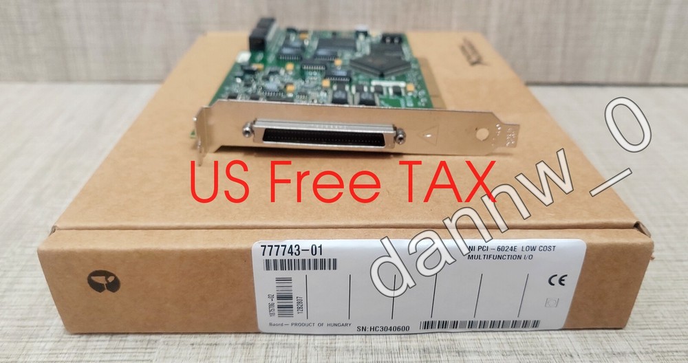New in box National Instruments PCI-6024E 777743-01 Data Acquisition Card