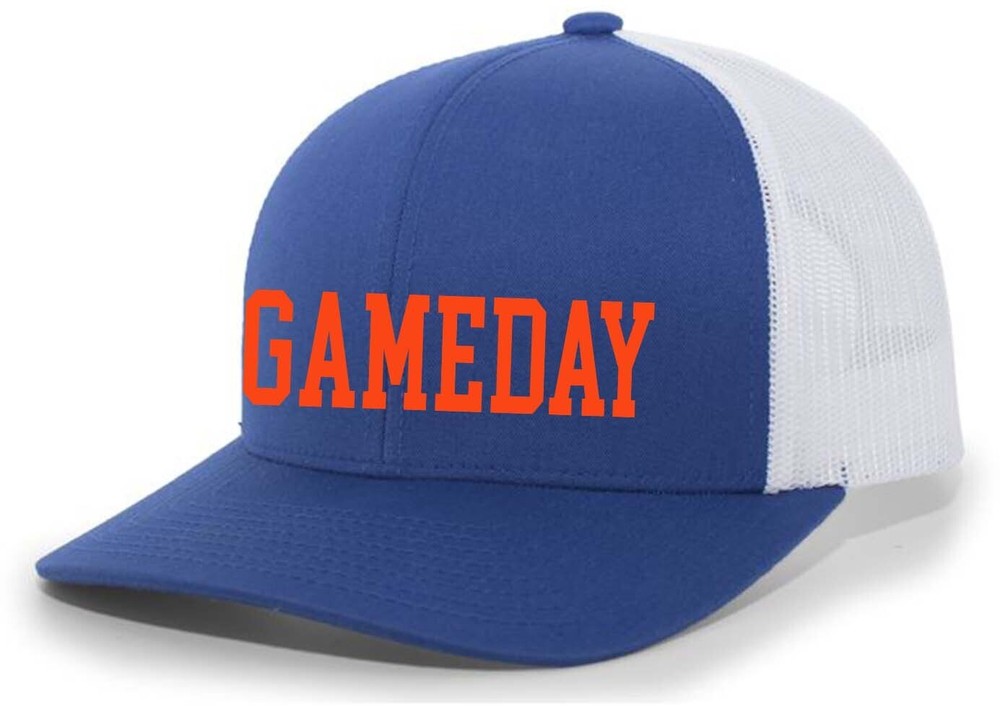 Heritage Pride Football Team Color Embroidered Game Day Trucker Cap-image