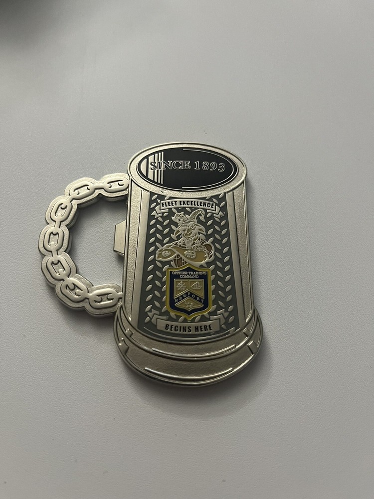 Officer Training Command Chiefs Mess Challenge Coin