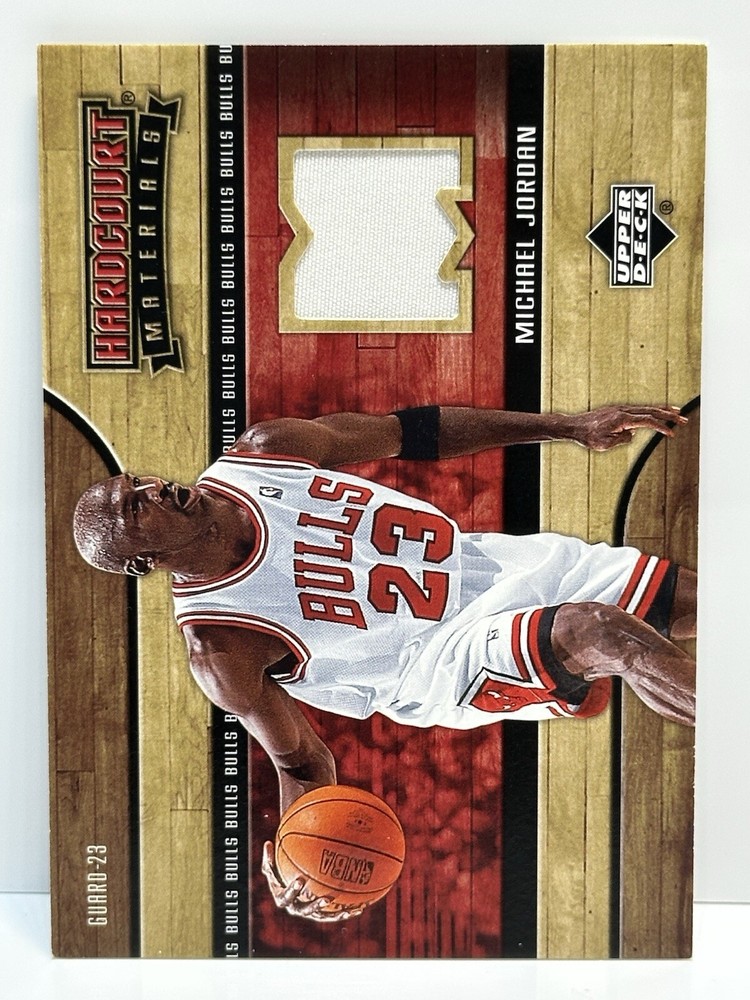 2006 Upper Deck Michael Jordan NBA Game-Worn Patch Card Pristine HM-MJ