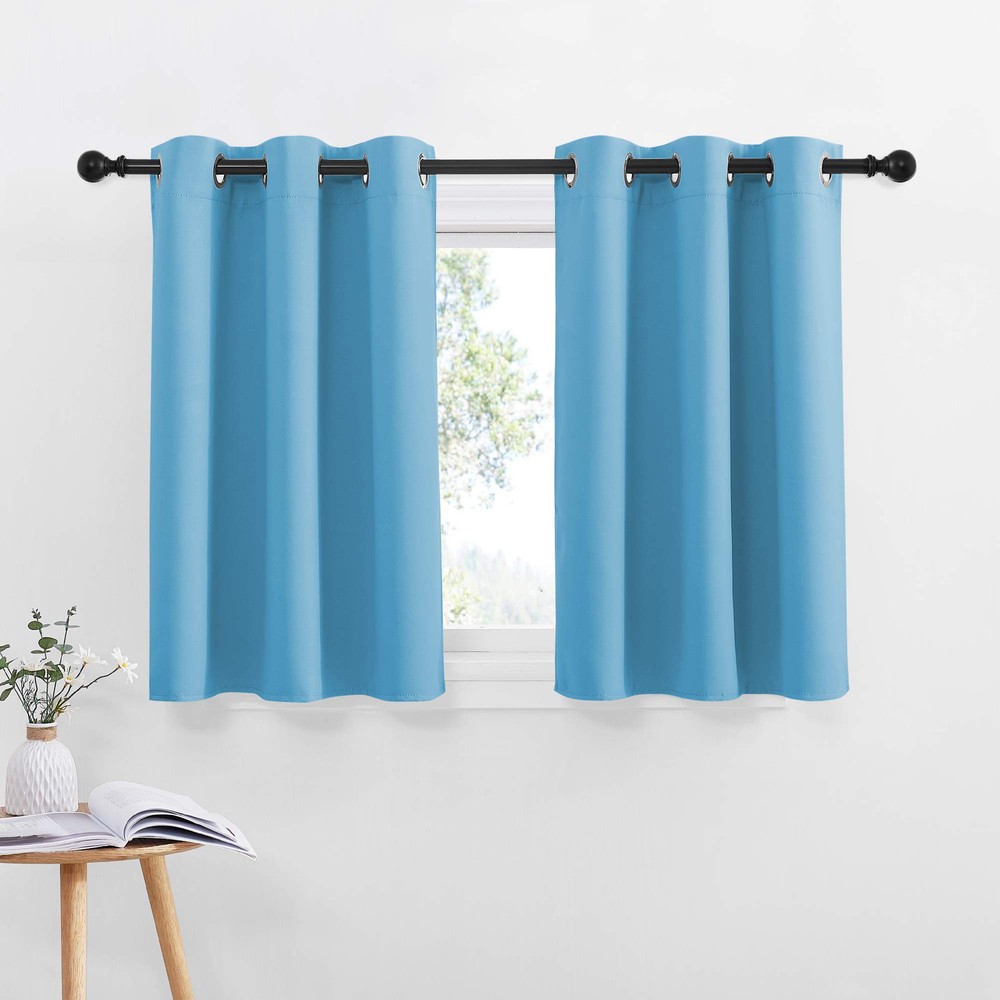 Thermal Insulated Blackout Energy Efficient Grommet Window Curtains for Homes
