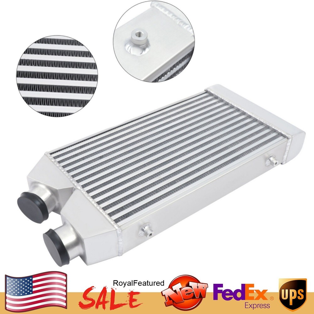 2.5 Inch Universal Turbo Intercooler FMIC Aluminum Front Mount US Made