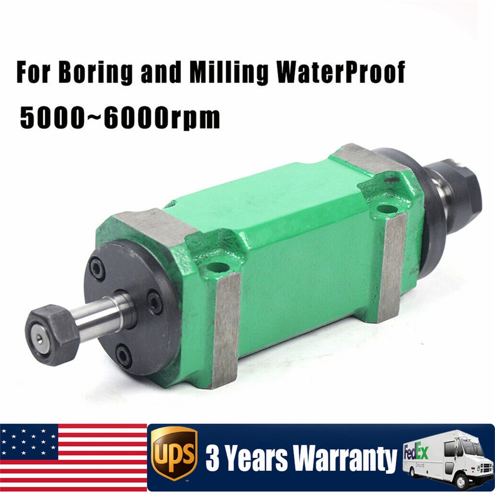 ER20 Spindle Unit Drilling Milling Boring Power Head 5000~6000 CNC Machine UPS
