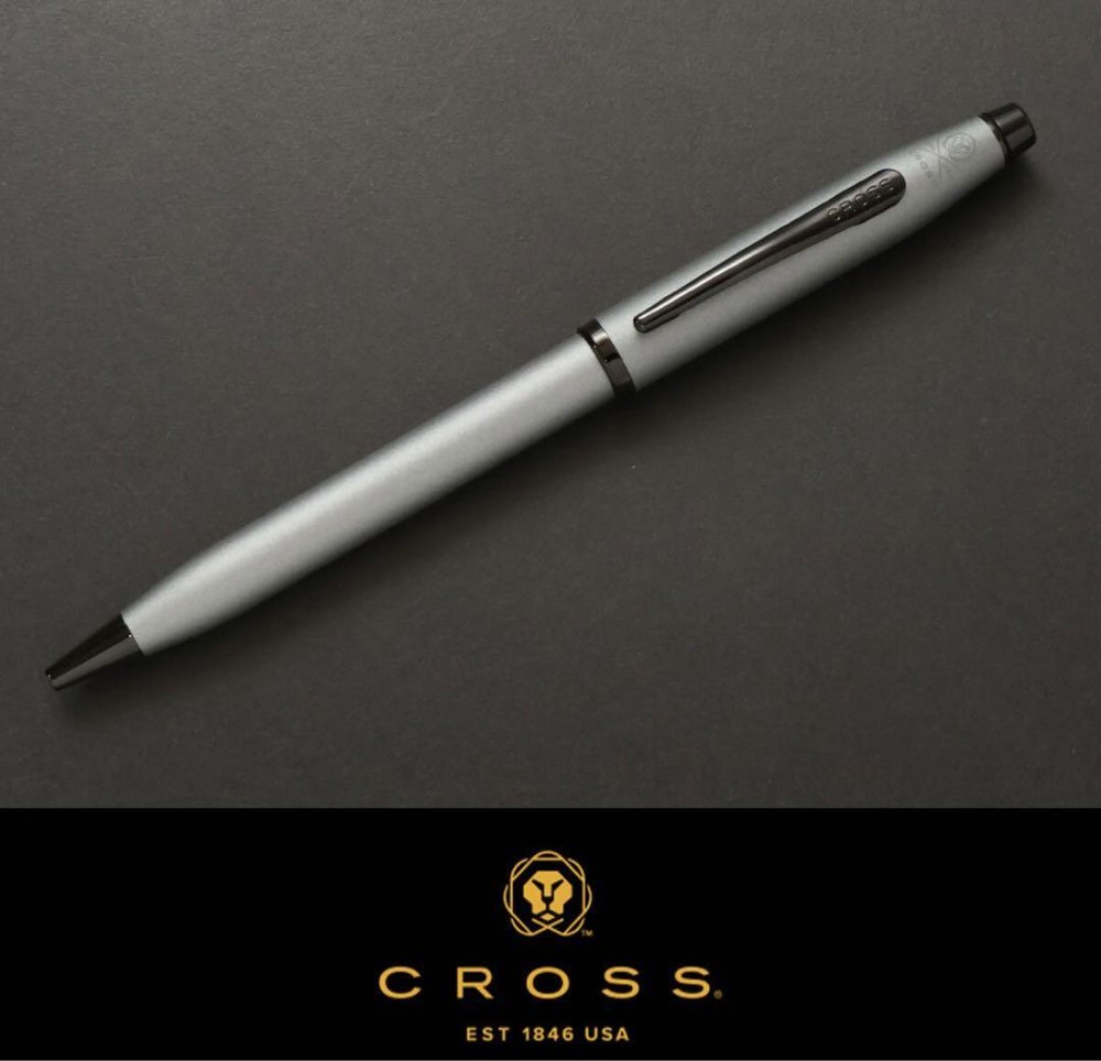 5032 Cross Ballpoint Pen Silver Black