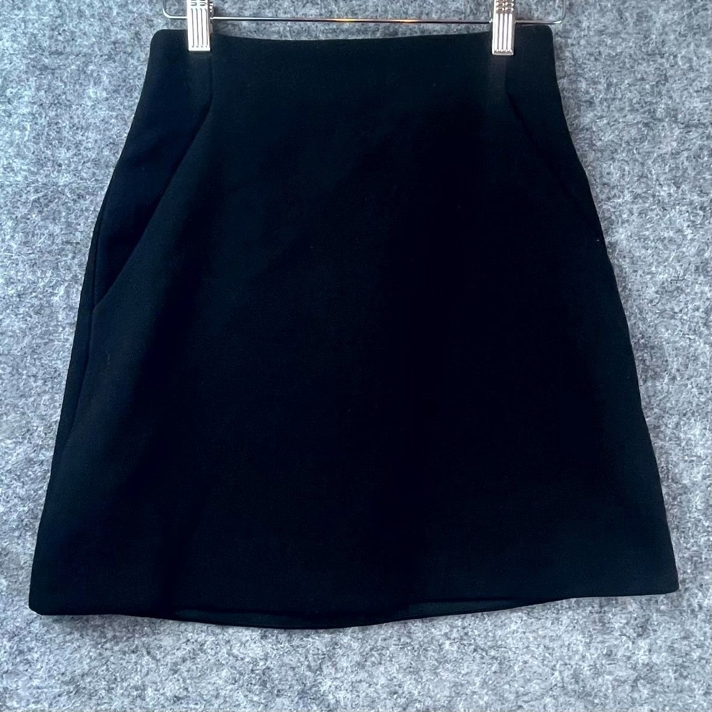 Paris Atelier & Other Stories Skirt Womens 2 Black Capsule Neutral Basic Mini