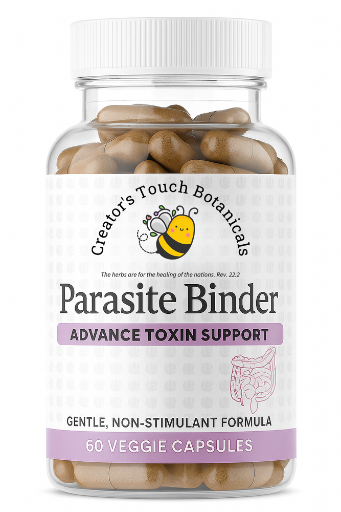Parasite Binder Capsules 60 Veg Caps – Detox Support, Natural Cleanse Aid