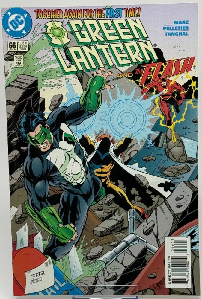 Green Lantern 66 DC Comics 1995 Flash Team-Up by Ron Marz