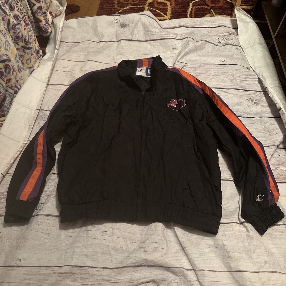 vtg logo athletic Phoenix Suns Wind Breaker Xxl 90s