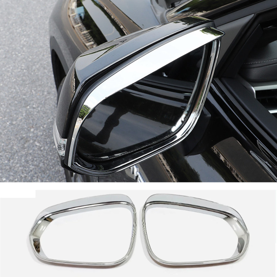 Fit For Toyota Camry 2018-2025 Chrome Side Mirror Rain Eyebrow Trim
