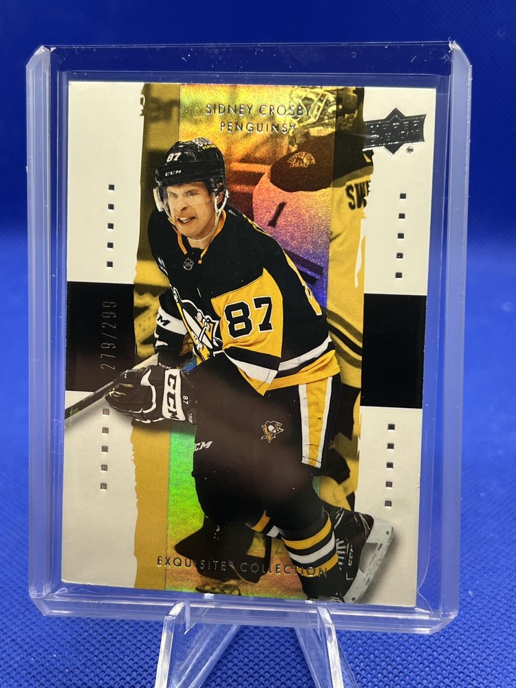 Sidney Crosby 2023-24 Exquisite Collection /299 #VR-SC Pittsburgh Penguins