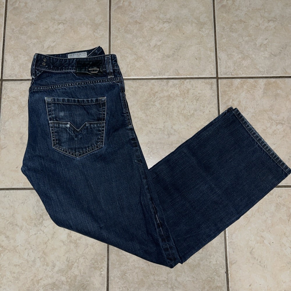 Diesel Industry  Denim Division Straight Leg Jeans Blue Size 33 x30