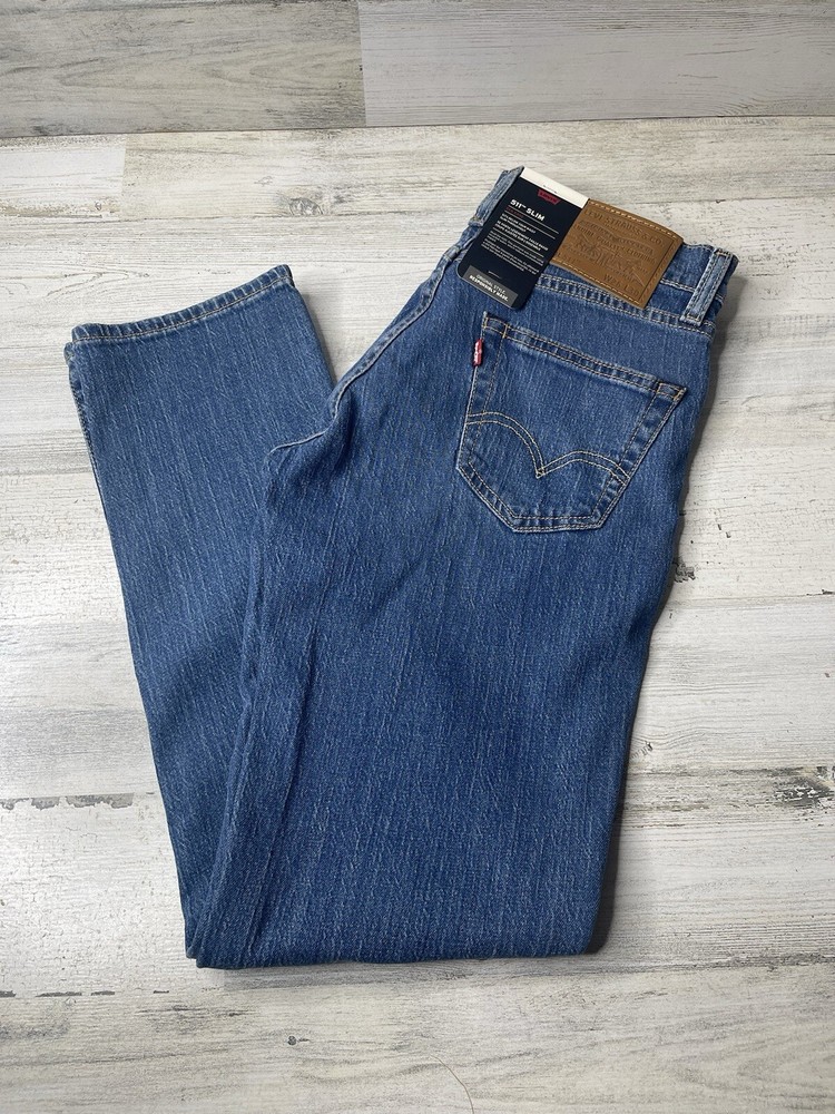 Levi's 511 Slim Eco Ease Medium Wash Jeans Men’s Size: 26x30 NWT