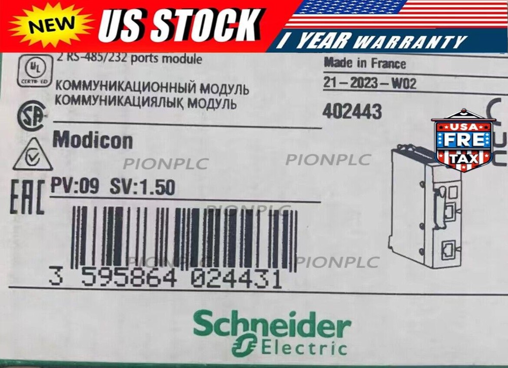 SCHNEIDER MODICON BMXNOM0200 FREE Fast SHIPPING