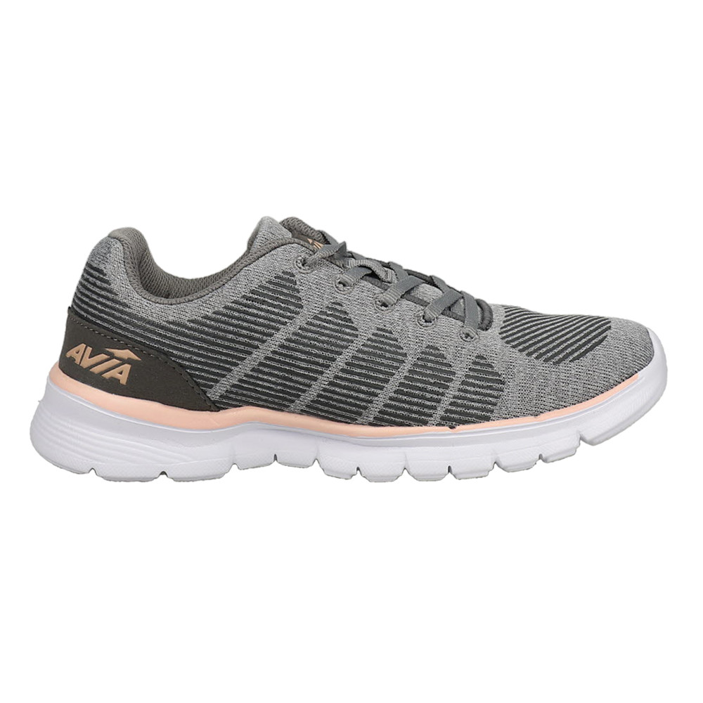 Women's Avia AviRift Grey Running Sneakers - Athletic Shoes A5722W-NVQ