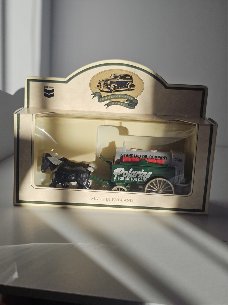 Lledo Days Gone Commemorative Chevron STANDARD Tank Horse Wagon Die Cast NIB