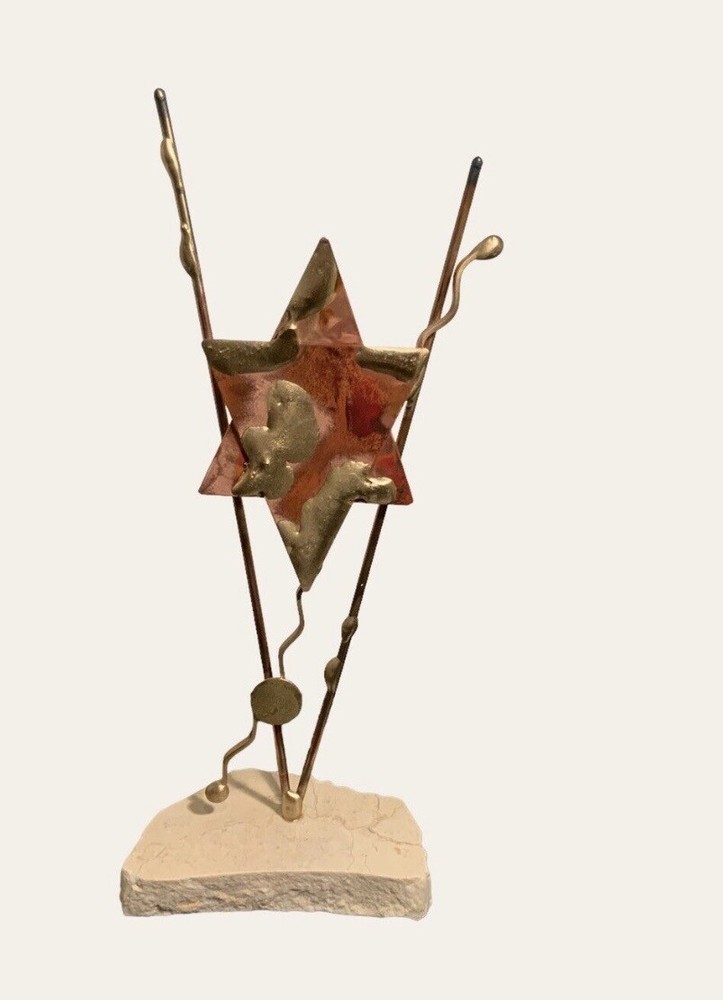 Gary Rosenthal Star of David Sculpture - Signed