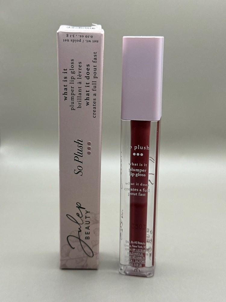 Julep So Plush Plumper Lip Gloss Sweet Almond Hydrating Shine