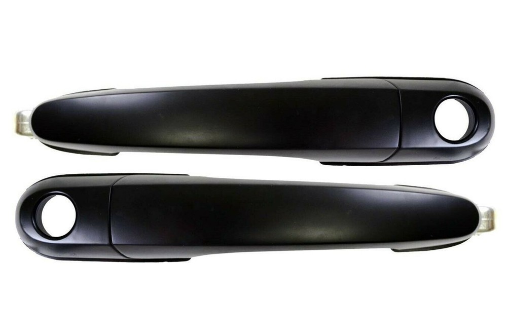 fits 2005 to 2009 Tucson Exterior Door Handle Front Left and Right Black