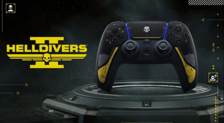Presale Helldiver 2  Sony DualSense PS5 Controller  Helldivers 2   2/6/2025 ☑️-image