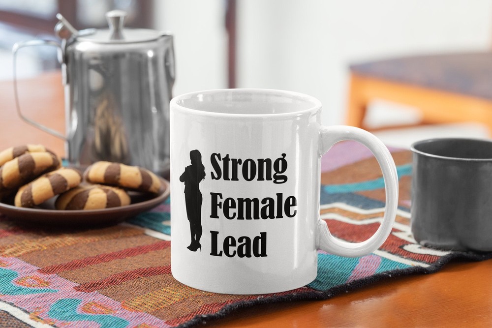 Singer Strong Female Lead Funny White Coffee Mug