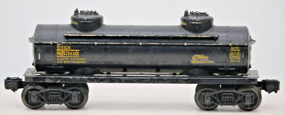 Custom Lionel Postwar O Scale Two Dome Tanker Model Train No 85302  