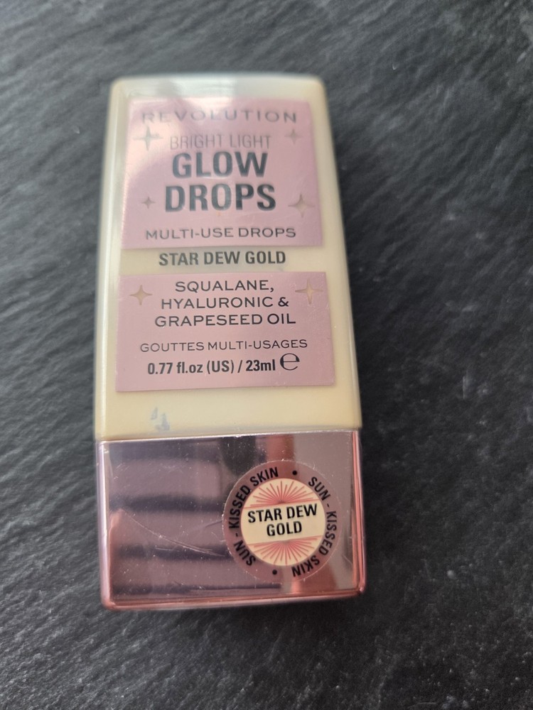 Revolution Bright Light Glow Drops- Star Dew Gold