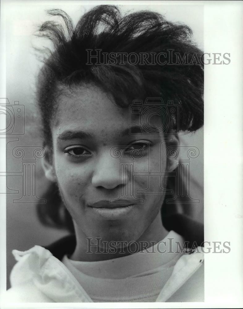 Cleveland Heights High track star Mya Sullivan press photo cvb49179