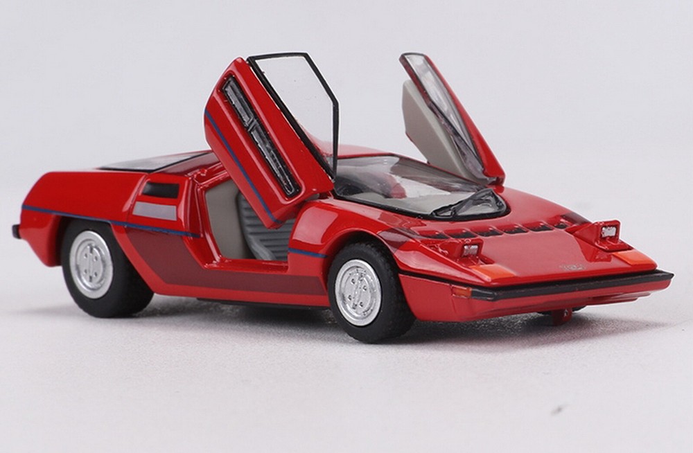 DCT 1/64 Scale Dome zero Red Diecast Car Model Toy Collection Gift