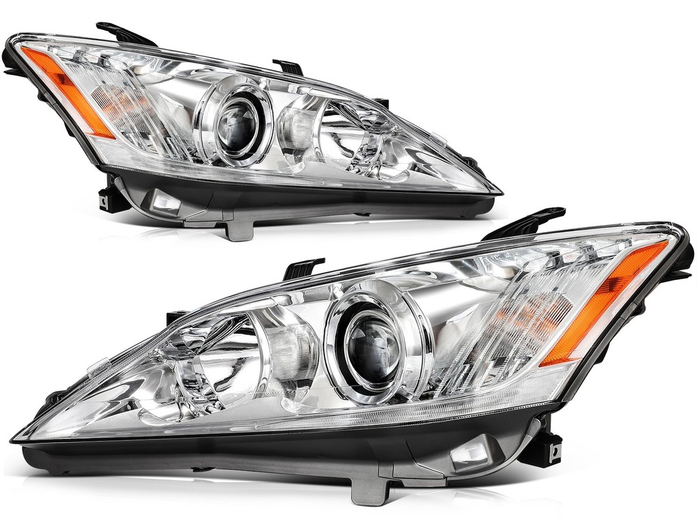 Headlights Assembly For 2012 2011 2010 Lexus ES350 3.5L w/Projector Left+Right