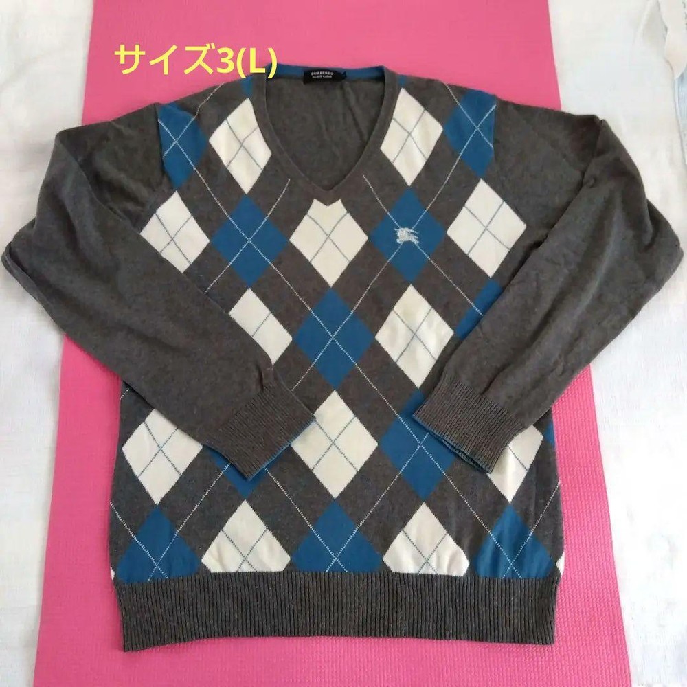 Burberry knit sweater Men's Fashion from Japan