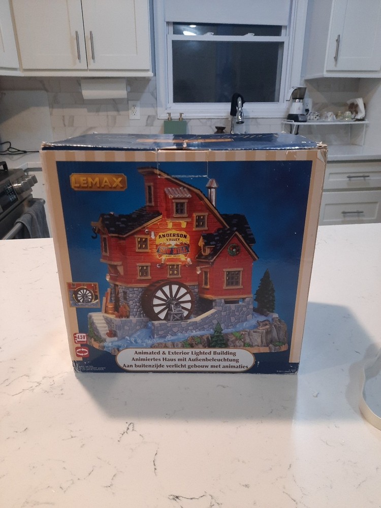 Lemax Retired 15248 Anderson Valley Mill Vail Village Christmas Decor Building