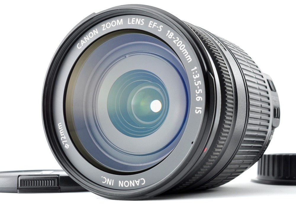 Canon EF-S 18-200mm f/3.5-5.6 IS Telephoto Zoom Lens with Image Stabilization SN9372533493