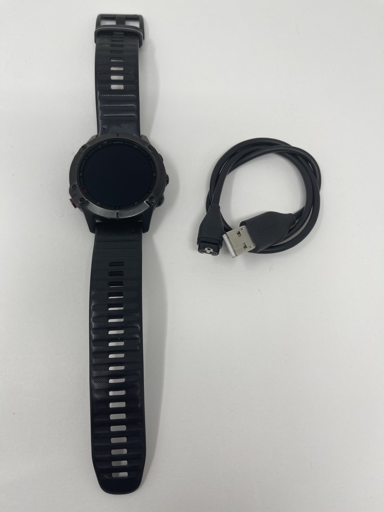 Garmin Fenix 6 Pro Premium Multisport GPS Watch in Black - Excellent Condition