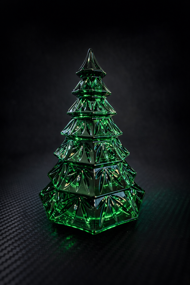 MARQUIS BY WATERFORD CRYSTAL CHRISTMAS TREE – Green