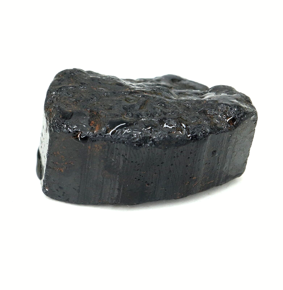Natural Black Tourmaline Rough Crystal Mineral Healing Stone 124 Carats