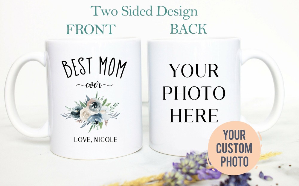 Best Mom Photo Gift #2 Mom Gift Mother's Day Gift Custom Coffee Mug Gift For Her