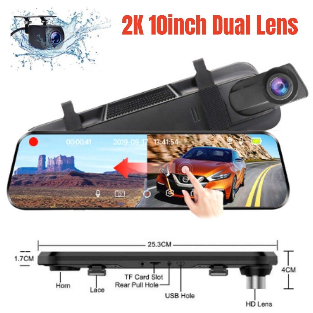2K Dual Lens Car Dash Cam 10