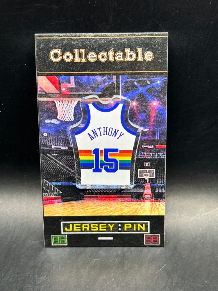 Denver Nuggets Carmelo Anthony  jersey lapel pin-Classic MELO Collectable