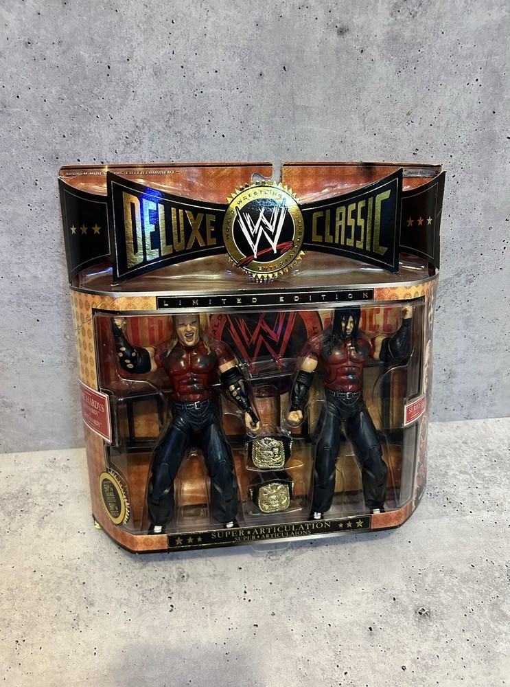 WWE Jakks Deluxe Classic Superstars Hardy Boys Jeff Hardy & Matt Hardy