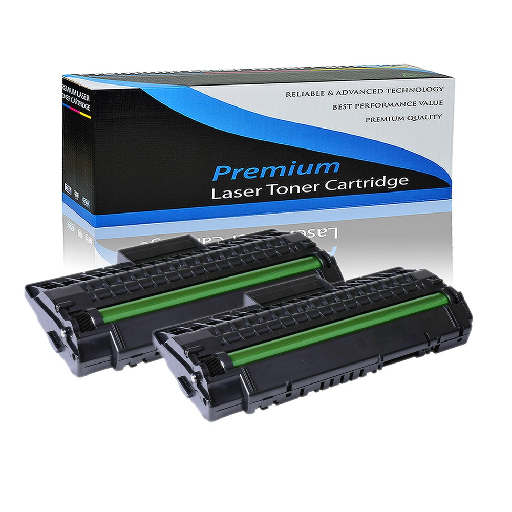2PK SCX4200 Black Toner Cartridge for Samsung SCX4200 SCXD4200A Printer